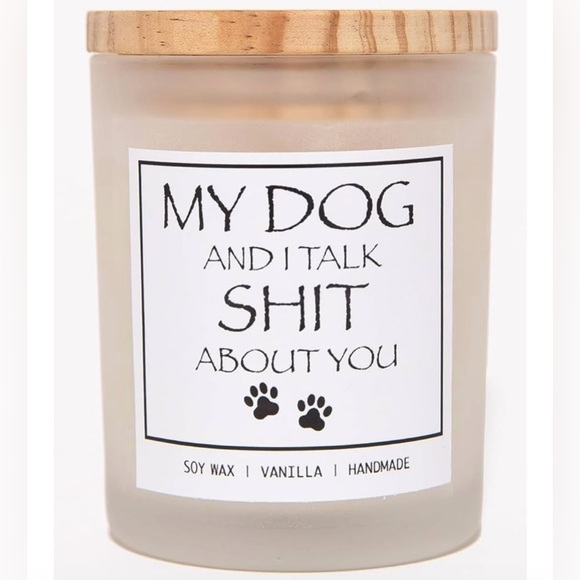 Vanilla Scented Dog Lover Candle - Picture 1 of 2
